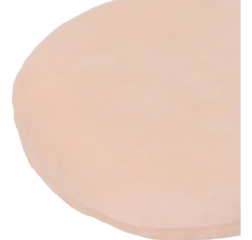 Esponja De Maquillaje Redonda De Terciopelo De Gran Tamaño P