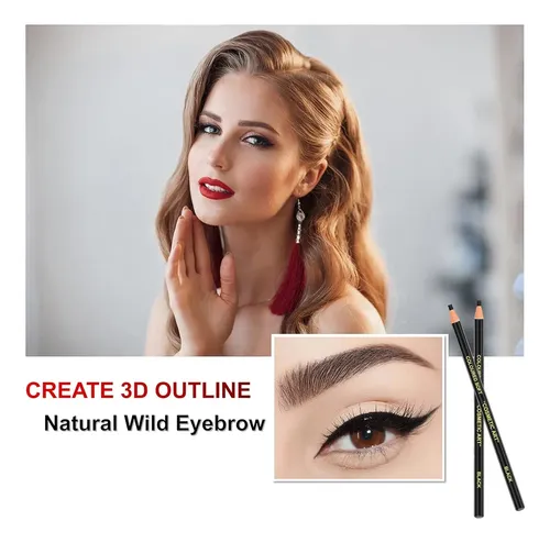Lápiz Para Cejas De Pelar Textura Suave Definir Contorno