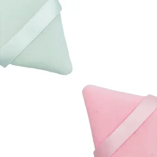 2 Esponjas Maquillaje Base Polvo Facial Make Up Micro Fibra