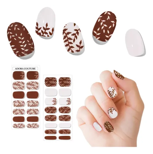 Tiras De Gel Para Uñas Adora Couture Semicuradas Con 30 Unid