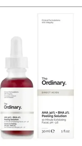 The Ordinary AHA 30% + BHA 2% Peeling Solution 30ml Antimanchas Sérum Facial