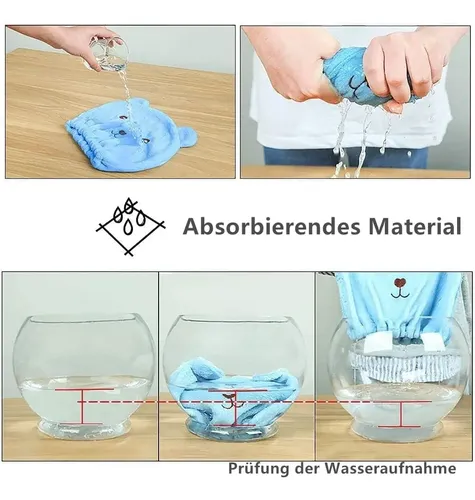 Paquete De 2 Toallas De Baño De Microfibra Absorbentes De Ag