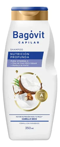 Shampoo Bagóvit Nutrición Profunda X 350 Ml