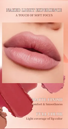 Set De Labios De Larga Duración Con Funda #yi