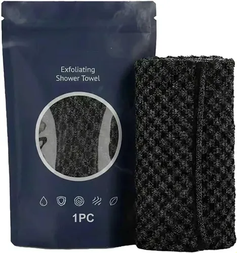 Toalla Exfoliante Baño 2026 2en1 Bifaz Cuerpo&cara Toda Piel