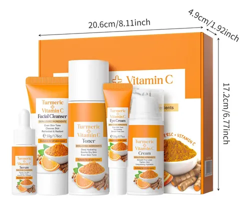 Set Iluminador N C, Kit De 5 Piezas, Crema Facial Para Ojos,