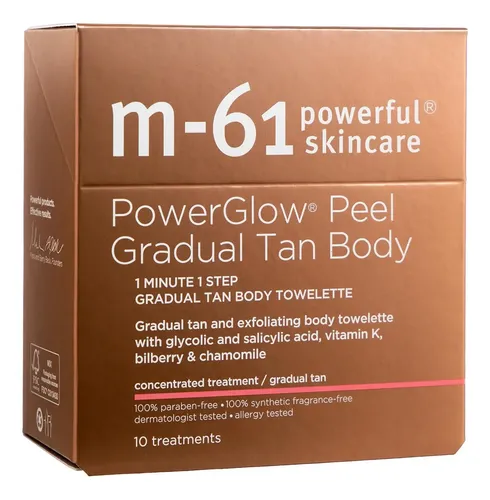 Toallita Corporal Autobronceadora Gradual M-61 Powerglow Pee