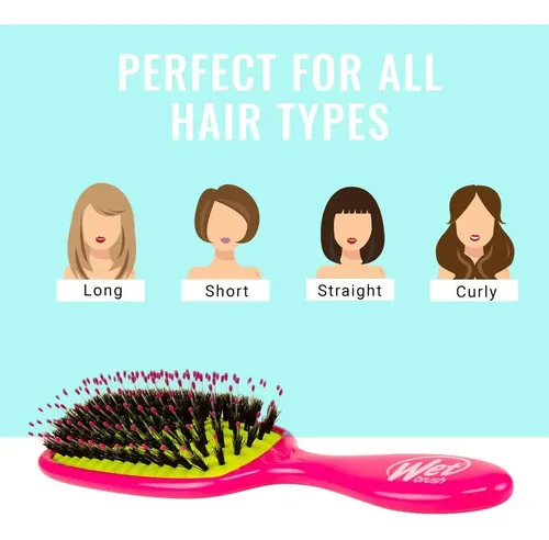 Cepillo De Pelo Wet Brush Shine Enhancer Sky Para Todo Tipo