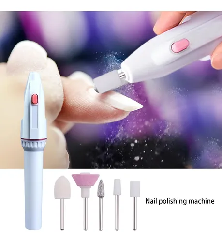 Taladro Y Lima De Uñas Eléctrico Inalámbrico Set