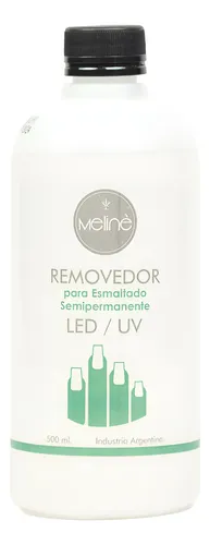 Removedor De Esmalte Semipermanente X500ml Meliné