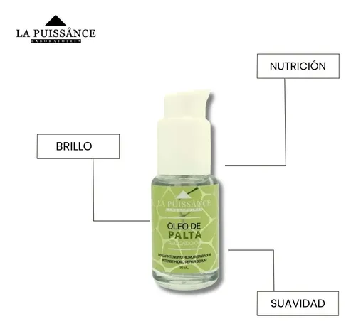 La Puissance Óleo De Palta Serum Hidro Reparador X 30ml