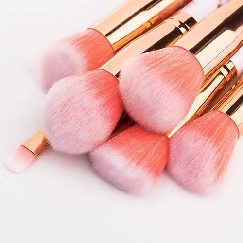 Set 10 Brochas Pinceles Excelente Calidad Con Estuche