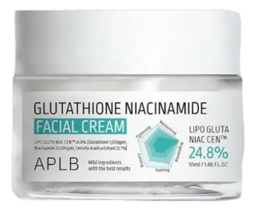 Aplb – Glutathione Niacinamide Facial Cream Momento De Aplicación Día Tipo De Piel Todo Tipo De Piel