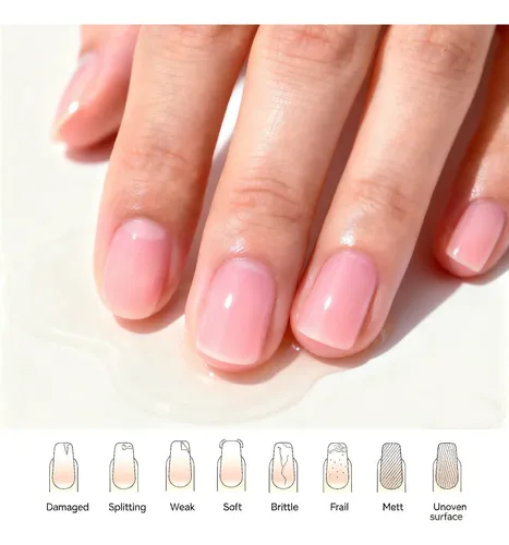 Base Tratamiento Uñas 12ml Niveladora Crecimiento Endurecedo