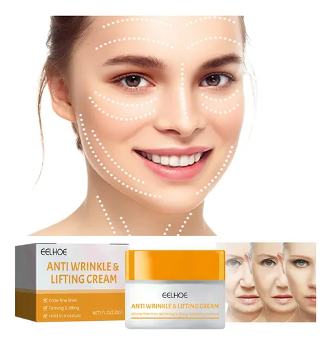 Crema Facial Antiarrugas Eelhoe Para Cuello Y Rostro