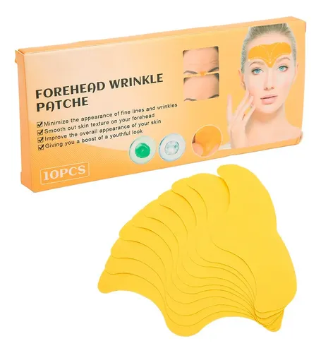 10 Parches Antiarrugas Frente Antiage Natural Piel Suave