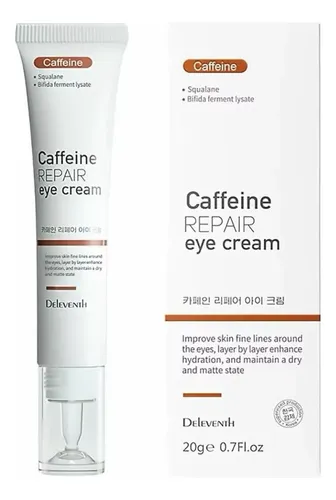 Crema Contorno De Ojos Cafeína Antiedad Bolsas Ojeras
