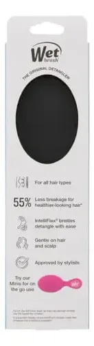D Wetbrush Desembaraçador De Cabelo Preto M
