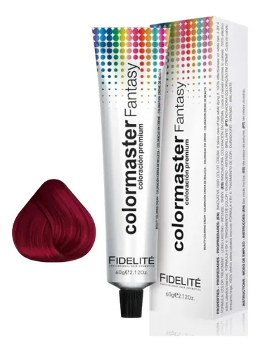 Tintura Colormaster Fantasy Fidelité Color Rojo Furia