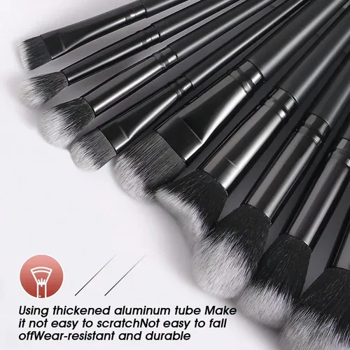 Set De 64 Pinceles De Maquillaje Rosa Maquillaje Rostro Ojos