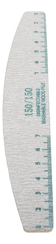 T Lima Para Decoración De Uñas, 50 Unidades, Grano 150/150,