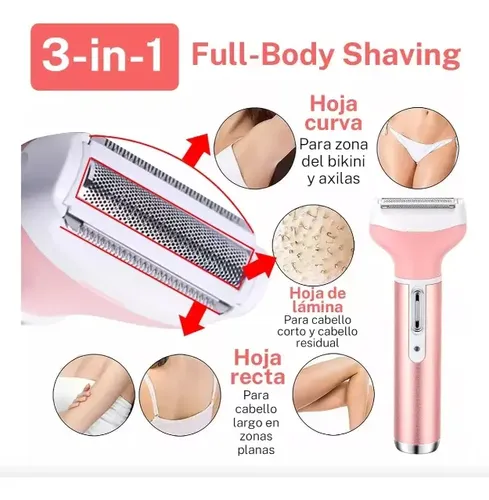 Portátil De Moda Depiladora Eléctrica Depiladora Facial