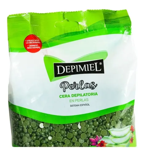 Cera Depilatoria En Perlas Vegetal 400 Gr Depimiel