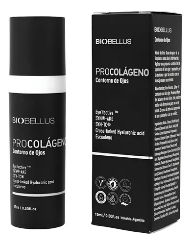 Contorno De Ojos Biobellus Procolageno 15ml Día/noche Normal