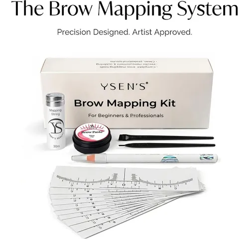 Kit De Mapeo De Cejas Ysen’s White Pro