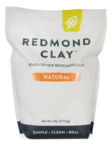 Arcilla De Bentonita Natural Redmond 2.7kg Mascarilla Calma