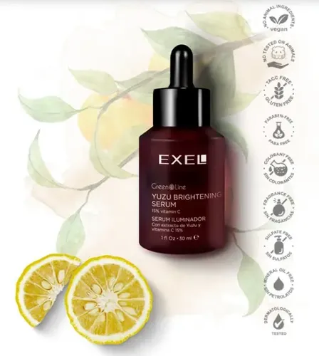 Serum Iluminador Extracto Yuzu Y Vitamina C Exel Green Line