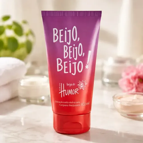 Crema Hidratante Humor Beijo Natura Mujer. Regalo