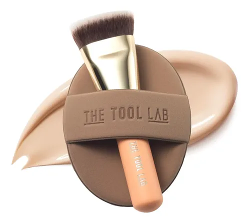 The Tool Lab Duo Brocha Y Esponja Con Estuche