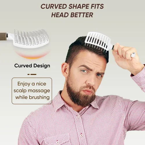 Cepillo Para Cabello Húmedo Y Seco Kertiberif
