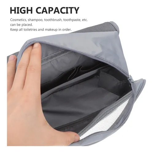 Bolso Maquillaje 2 Uds Con Gancho Colgante Y Asa Interior