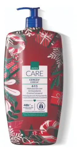 Locion Corporal Avon Care Hidratacion Antioxidante Cereza 1l