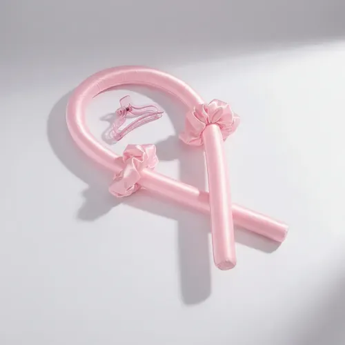Set Rizador Buclera Ondas Perfectas Nuevo Rosa