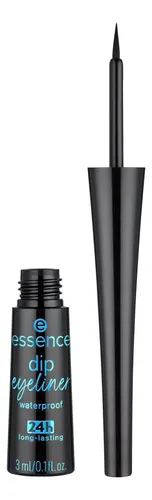Delineador Dip Resistente Al Agua 24h De Larga Duración Color Negro