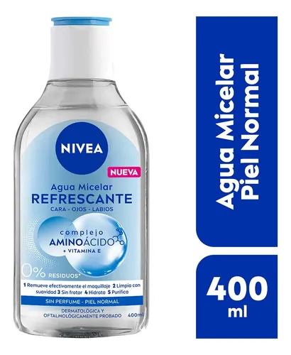 Nivea Agua Micelar Refrescante Cara-ojos-labios 400ml