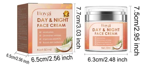 Crema Reafirmante Facial Hoygi Para Arrugas E Iluminar