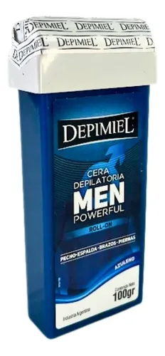 Roll On Cera Depilatoria Men Power Full Depimiel 100g