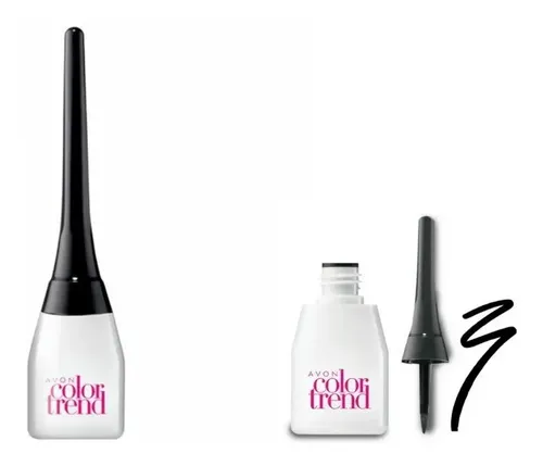 Avon Delineador Liquido Color Trend Punta Fina 3ml