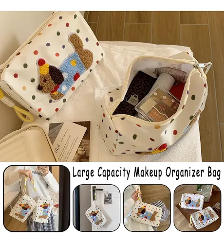 Cosmetiquera Neceser Organizador Viaje Portátil Perro