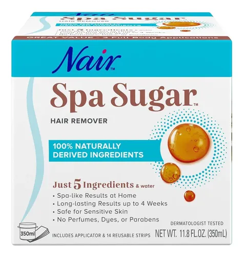 Depilación En Cera De Azúcar Nair Spa 11.8 Oz