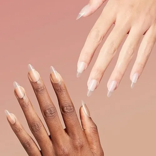 Opi Gelevate Tips Para Soft Gel Almond Medium 640 Unidades