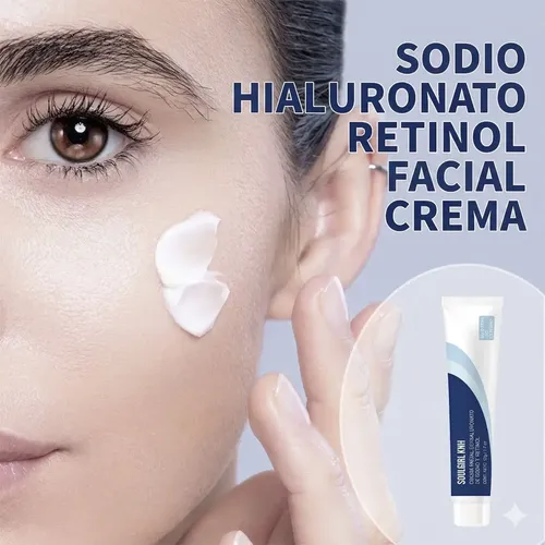 Crema Facial Piel Suave Firme Hialurónico Retinol 30g