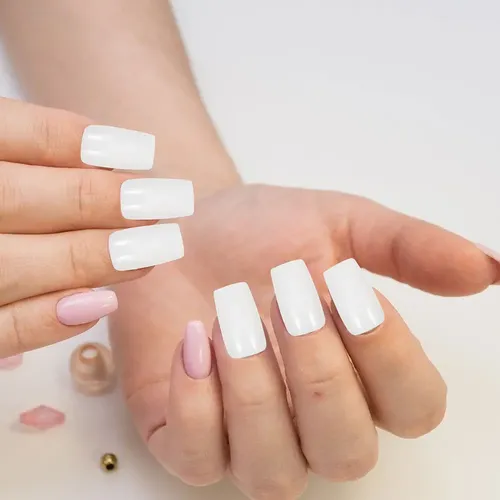 Yx. Pegatinas De Uñas Postizas Francesas De Fake Nails En