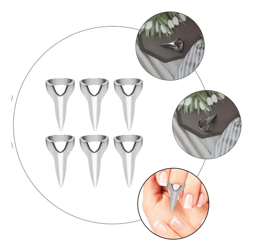 20 Piezas De Anillos Para Dividir Cabello Extensiones De Tre
