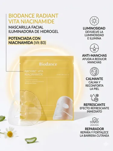 Mascarillas Faciales Biodance Real Deep Mask Kit X4