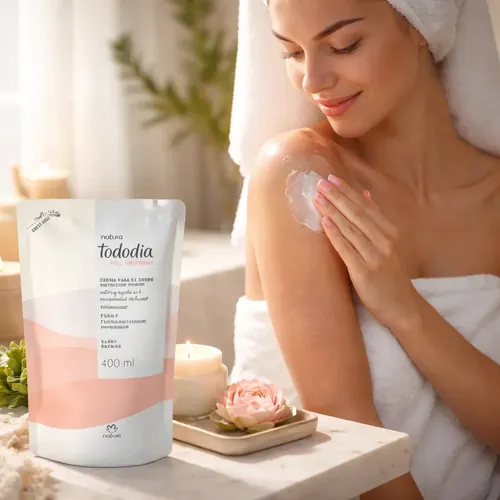 Repuesto Crema Hidratante Corporal Tododia Natura 400ml